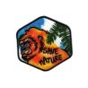 Patch Ecusson Thermocollant Save Nature Gorille 5 x 5,50 cm