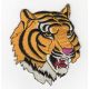 Patch Ecusson Thermocollant Tête de tigre 8,50 x 10 cm