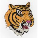 Patch Ecusson Thermocollant Tête de tigre 8,50 x 10 cm