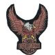 Patch Ecusson Thermocollant Motor cycles aigle 8,50 x 10,50 cm
