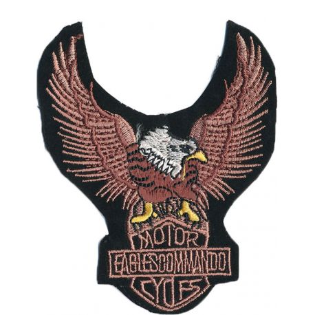 Patch Ecusson Thermocollant Motor cycles aigle 8,50 x 10,50 cm