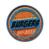 Patch Ecusson Thermocollant Best burgers vintage 5 X 5 cm