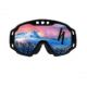 Patch Ecusson Thermocollant Paysage lunettes de ski 3 X 5,50 cm