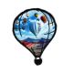 Patch Ecusson Thermocollant Paysage montgolfière 4 X 5,50 cm