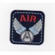 Patch Ecusson Thermocollant Air Force coloris marine 4 x 4 cm