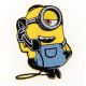 Patch Ecusson Thermocollant Minion au téléphone 4 x 6,50 cm