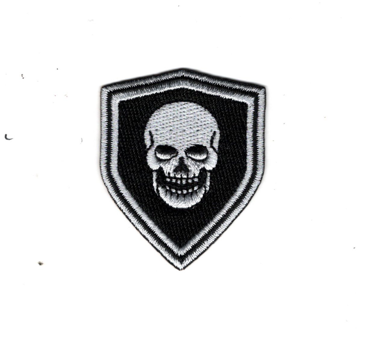 Patch Ecusson Thermocollant Blason Kaki Avion De Chasse 3,20 X 4 Cm - La Maison