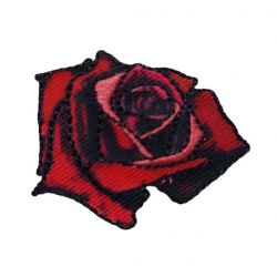 Patch Ecusson Thermocollant La Rose parfaite 3,50 x 2,50 cm