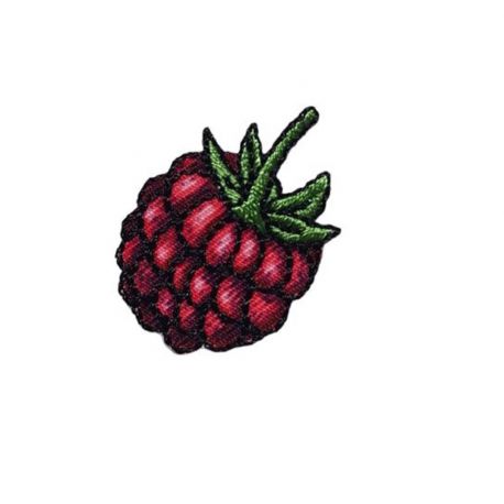 Patch Ecusson Thermocollant La Framboise parfaite 2 x 3 cm