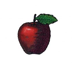 Patch Ecusson Thermocollant La Pomme parfaite 3 x 3 cm