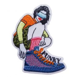 Patch Ecusson Thermocollant Swag funky 4,50 x 6 cm