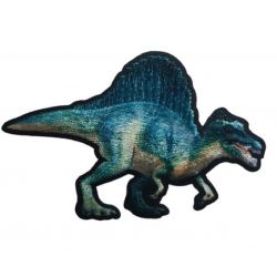 Patch Ecusson Thermocollant Dinosaure Spinosaure 4 x 7 cm