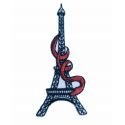 Patch Ecusson Thermocollant Tour Eiffel Paris 3 x 7 cm