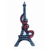 Patch Ecusson Thermocollant Tour Eiffel Paris 3 x 7 cm