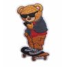 Patch Ecusson Thermocollant Ourson star Skater 3 x 5,50 cm
