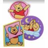 Patch Ecusson Thermocollant Lot de 3 - Winnie L'ourson