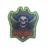 Patch Ecusson Thermocollant Pirate Combattant 4,50 x 5 cm