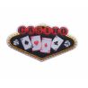 Patch Ecusson Thermocollant Carré d'as Casino 4 x 7,50 cm