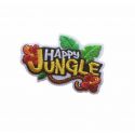 Patch Ecusson Thermocollant Happy Jungle 4 x 6 cm