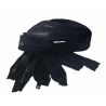 Lot de 4 - Fermeture éclair 70 cm noir pour blouson ouvrable séparable mailles plastiques 5 mm