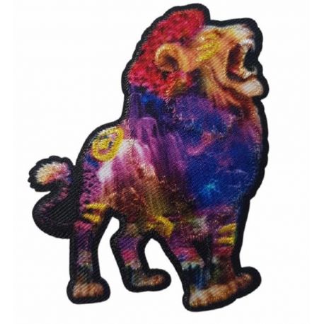 Patch Ecusson Thermocollant Lion fantastique 5 x 6 cm