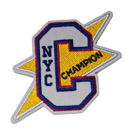 Patch Ecusson Thermocollant Lettre C New York City College University 6,50 x 7,50 cm