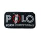 Patch Ecusson Thermocollant Polo Horse coloris Noir 3 x 5,30 cm