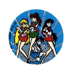 Patch Ecusson Thermocollant Sailor Moon Sailor Mars Neptune Venus 7 x 7 cm