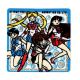 Patch Ecusson Thermocollant Sailor Moon 6 x 6 cm