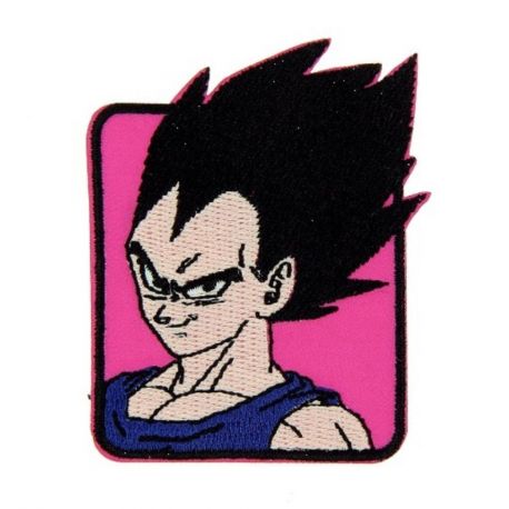 Patch Ecusson Thermocollant Dragon Ball Z Vegeta 5,50 x 7 cm