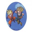 Patch Ecusson Thermocollant Trunks et Goten Super Saiyan 8 x 11 cm