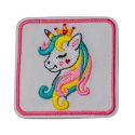 Patch Ecusson Thermocollant Licorne Bébé 5 x 5 cm