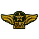 Patch Ecusson Thermocollant Insigne Air Forces 2,50 x 5,50 cm