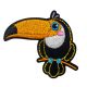 Patch Ecusson Thermocollant Toucan 4,50 x 5 cm