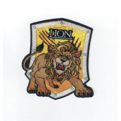 Patch Ecusson Thermocollant Lion Fantastique 5,50 x 6 cm