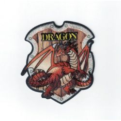 Patch Ecusson Thermocollant Dragon Fantastique 5,50 x 6 cm