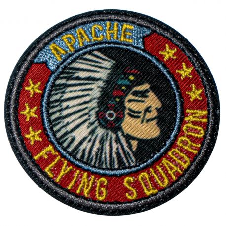 Patch Ecusson Thermocollant Tête d'indien 5 x 5 cm