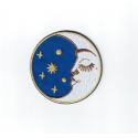 Patch Ecusson Thermocollant Lune Astronomie 5 x 5 cm