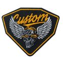 Patch Ecusson Thermocollant Custom Skull 6 x 7 cm