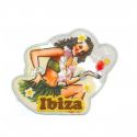 Patch Ecusson Thermocollant Pin Up Ibiza 6 x 7,50 cm