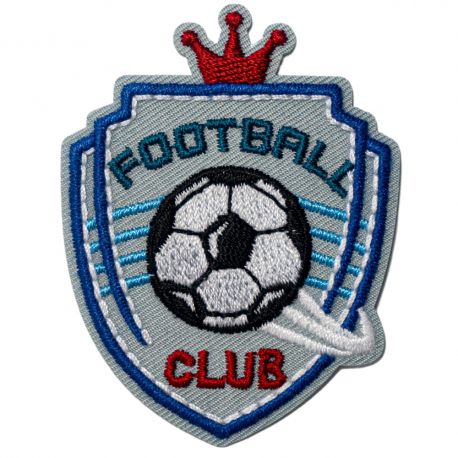 Patch Ecusson Thermocollant Football Club 4,50 x 6 cm