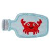 Patch Ecusson Thermocollant Crabe Bouteille 2,50 x 4,50 cm