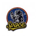 Patch Ecusson Thermocollant Astronaute Space 5 x 6 cm