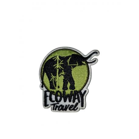 Patch Ecusson Thermocollant + 1 OFFERT Surprise Travel Elephant 5,50 x 6 cm