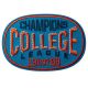 Patch Ecusson Thermocollant Champions College League 5,50 x 8 cm