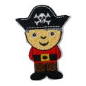 Patch Ecusson Thermocollant Petit Pirate 3,50 x 5 cm