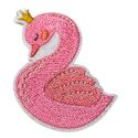 Patch Ecusson Thermocollant Prince Cygne 4 x 4,50 cm