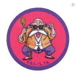 Patch Ecusson Thermocollant Dragon Ball Tortue Géniale 6,50 x 6,50 cm