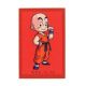 Patch Ecusson Thermocollant Dragon Ball Krillin 4,50 x 7 cm