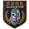 Patch Ecusson Thermocollant Blason Gladiator 5,50 x 6,50 cm